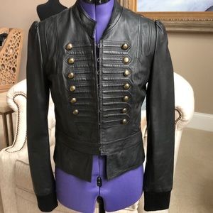 Vintage John Varvatos leather jacket